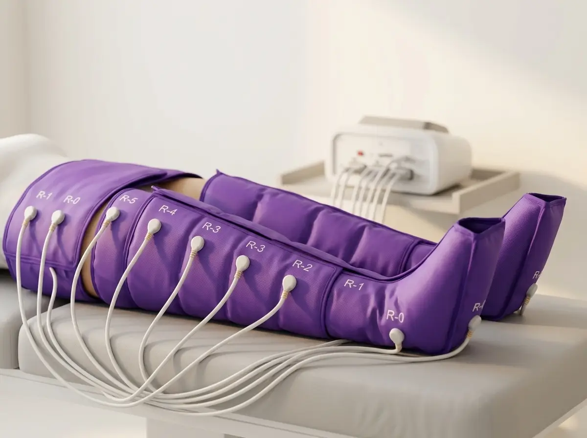 Pressoterapia medicale a Roma per ritenzione idrica e gambe gonfie.
